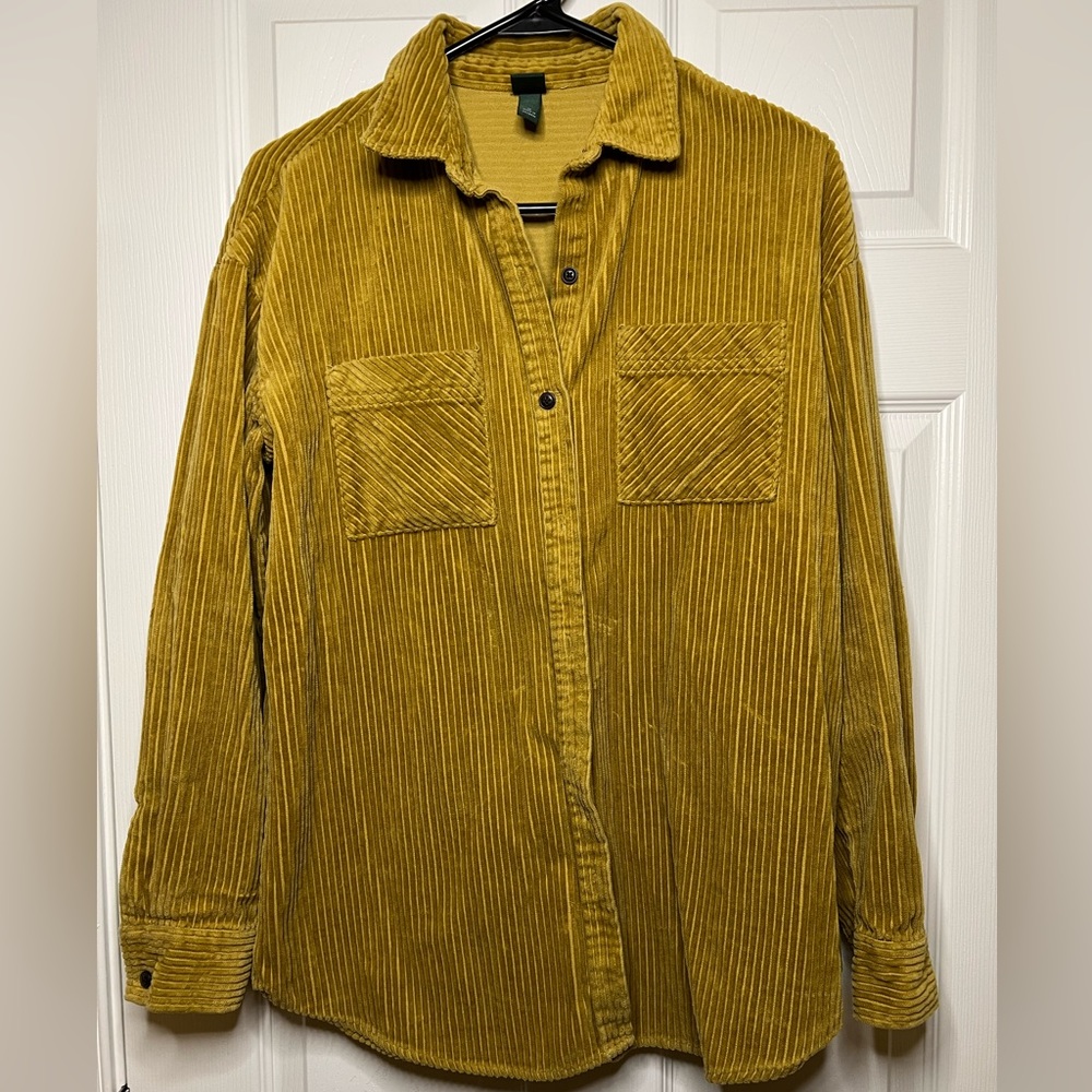 Corduroy Button Up